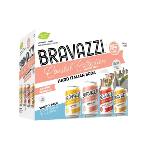 Bravazzi Coastal Collection Hard Italian Soda