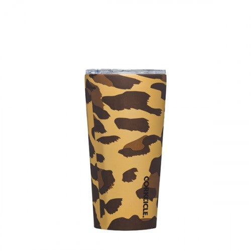 Corkcicle Tumbler Luxe Leopard 16oz