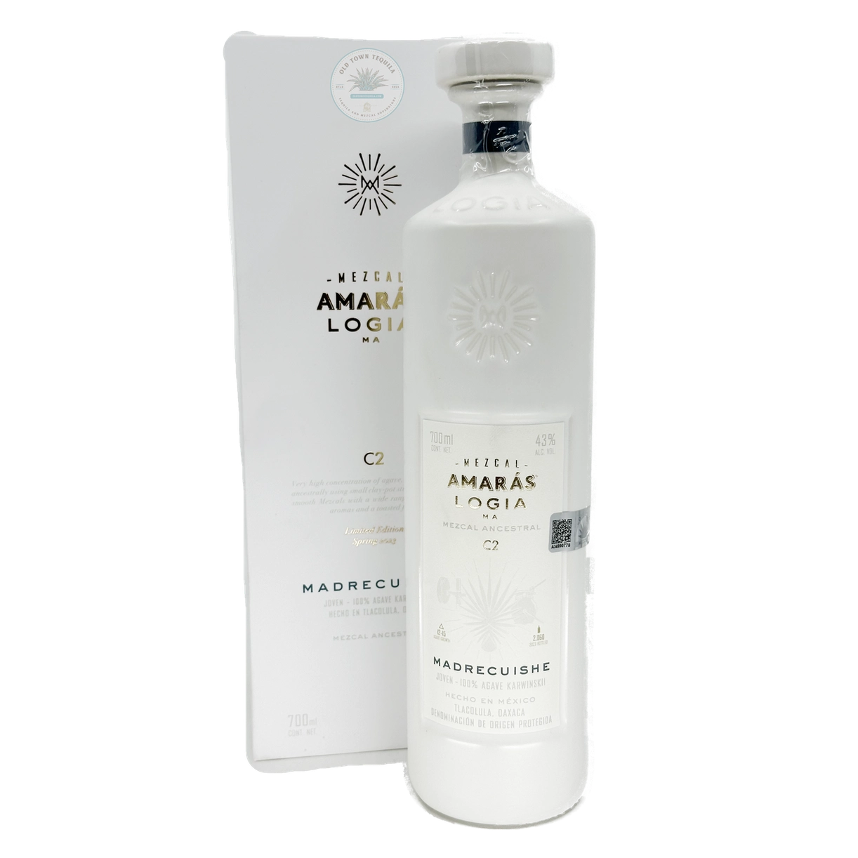 Amaras Mezcal Joven Logia Madrecuishe C2