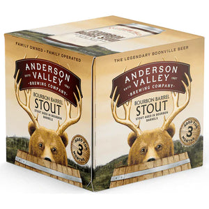 Anderson Valley Bourbon Barrel Stout  4pk Cn