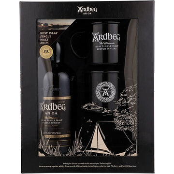 Ardbeg An Oa  Gift Set w/ Mugs