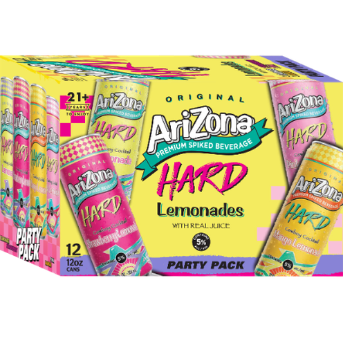 Arizona Hard Lemonade Party Pack  12pk Cn