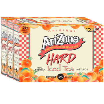 Arizona Hard Iced Tea With Peach