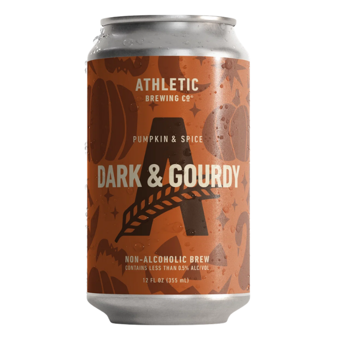 Athletic Brewing Dark &amp; Gourdy NA Seasonal