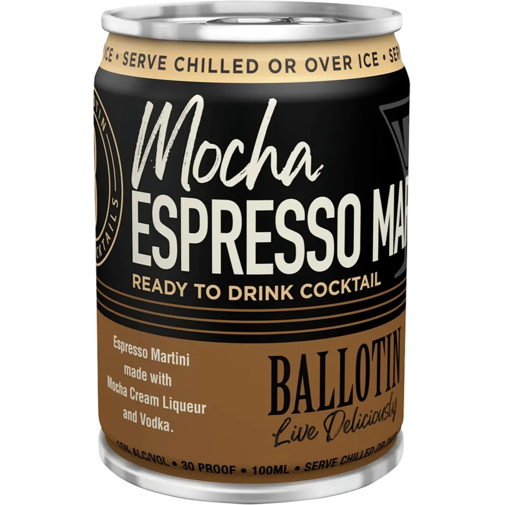 Ballotin RTD Mocha Espresso Martini
