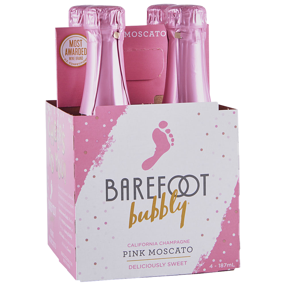 Barefoot Bubbly Pink Moscato