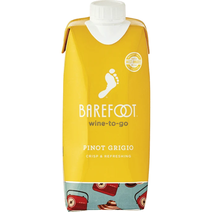Barefoot Pinot Grigio  Tetra