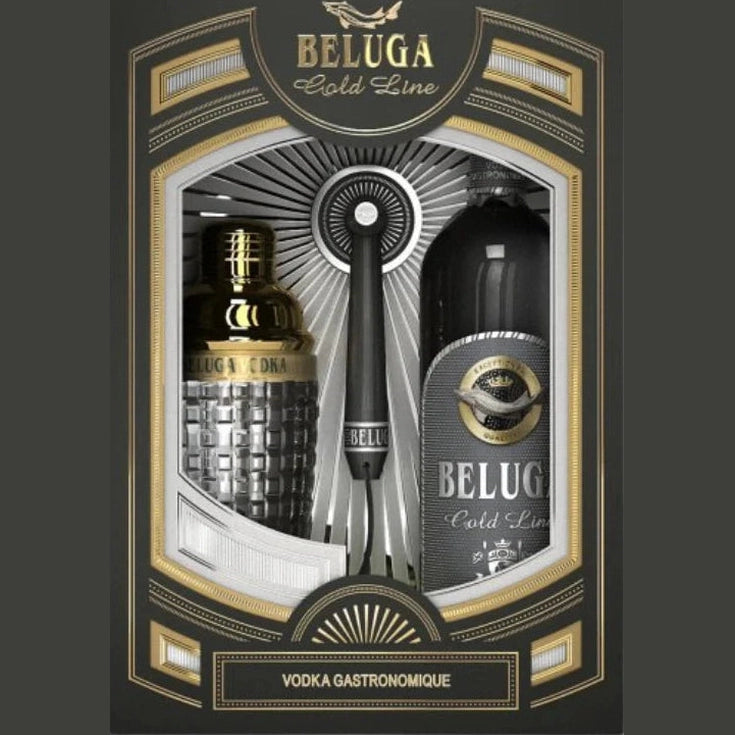 Beluga Gold Line Vodka Gift Set w/ Shaker