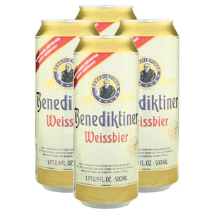Benediktiner Weissbier  4pk Cn