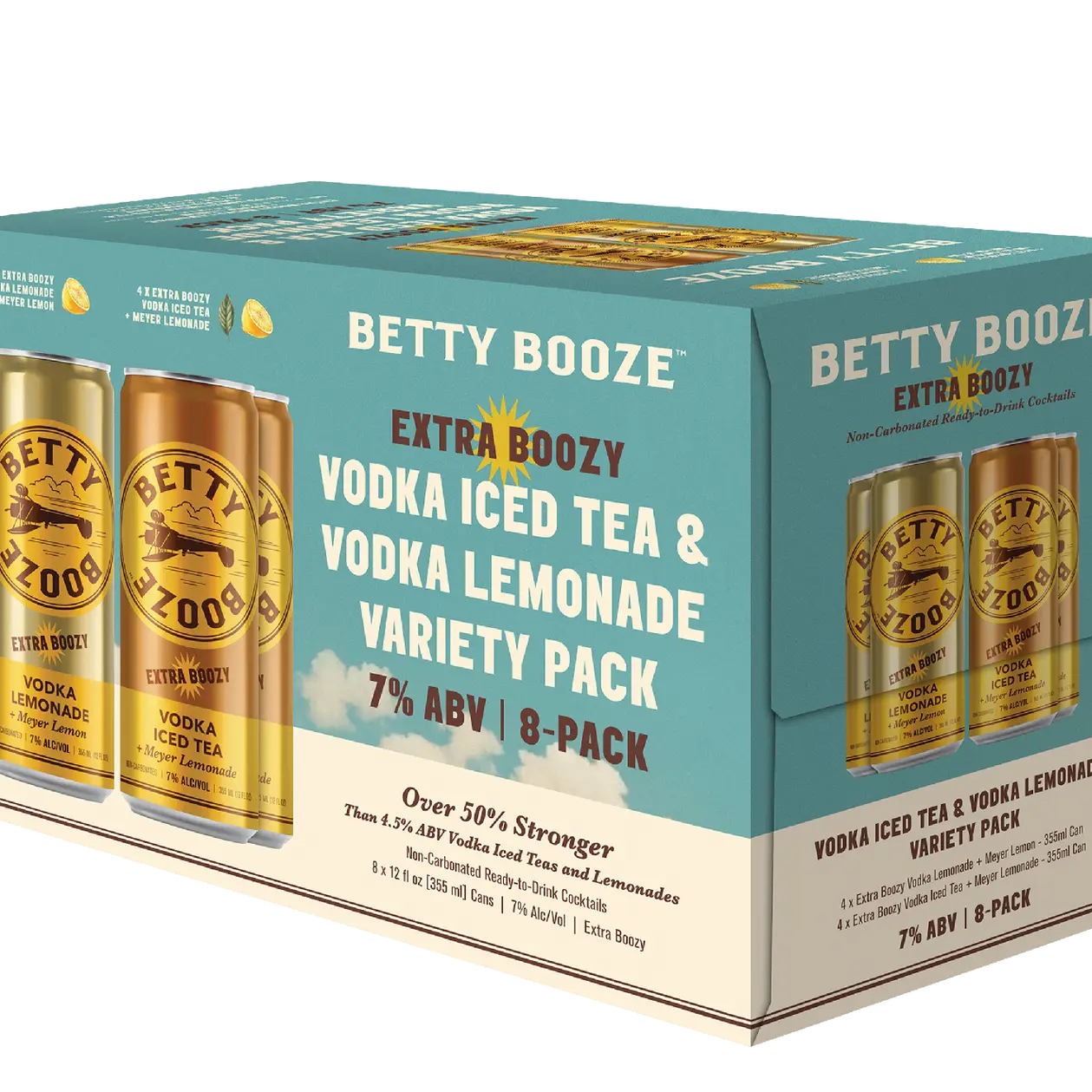 Betty Booze Vodka Iced Tea Extra Boozy 7%