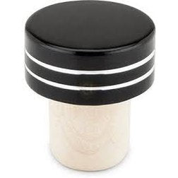 Black Metallic Bottle Stopper
