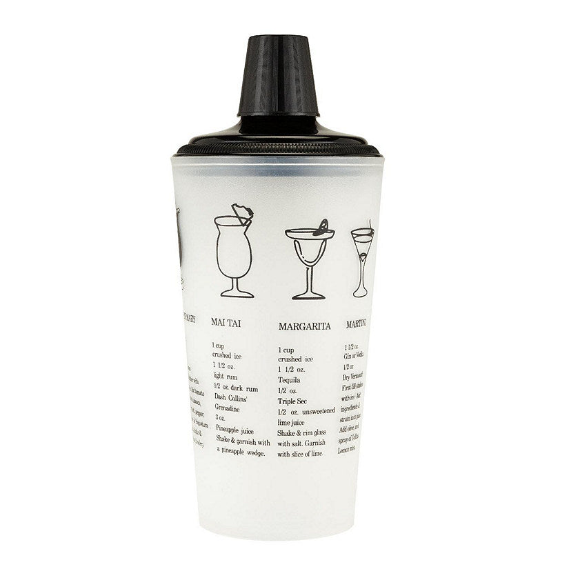 Black Recipe Shaker 30oz