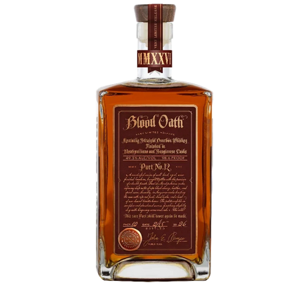 Blood Oath Pact No 12 Bourbon