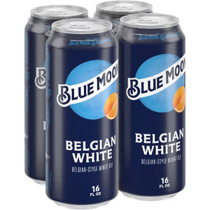 Blue Moon Belgian White  4pk Cn