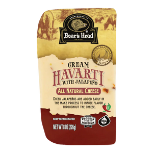 Boars Head Havarti Jalepeno Cheese