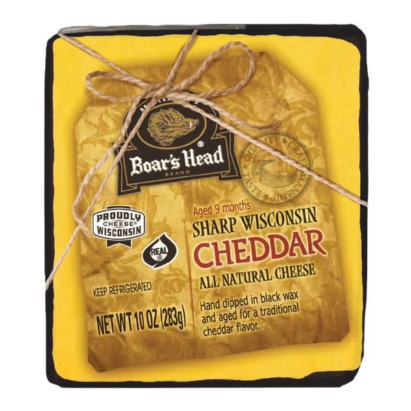 Boars Head Black Wax Chedder