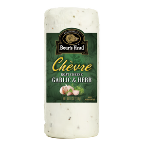 Boars Head Garlic & Herb Chevre Goat Cheese 4oz