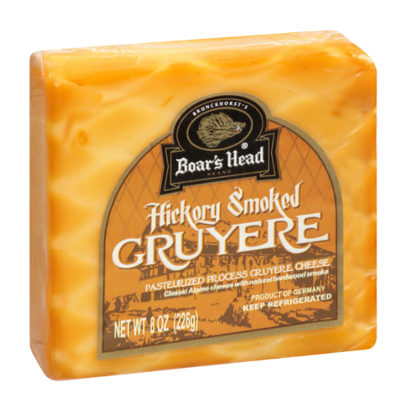 Boars Head Hickory Smoked Gruyere 8oz