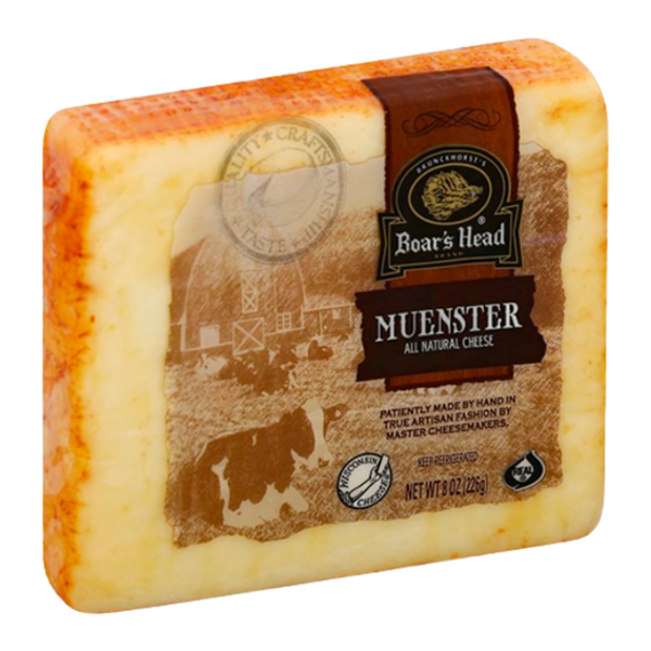Boars Head Muenster Cheese 8oz