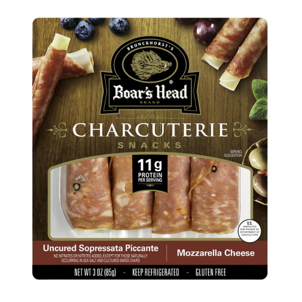 Boars Head Soppressata Mozz Roll