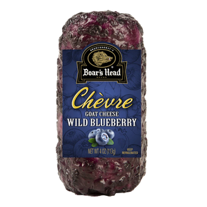 Boars Head Wild Blueberry Chevre Goat Cheese 4oz