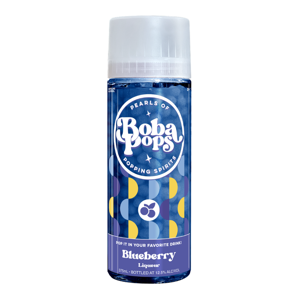 Boba Pops Blueberry Cocktail