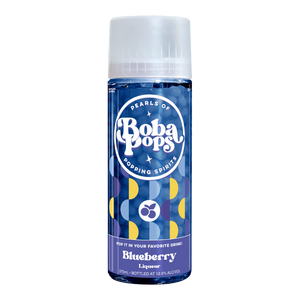 Boba Pops Blueberry Cocktail