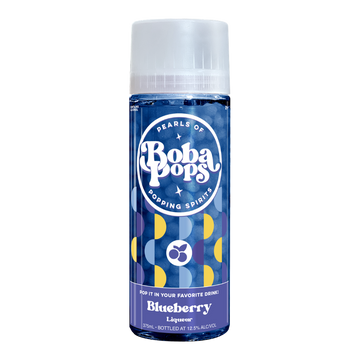 Boba Pops Blueberry Cocktail