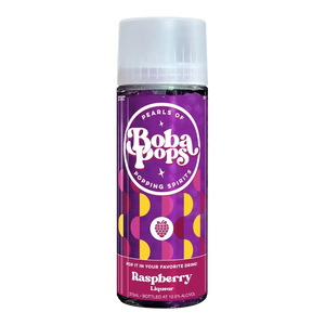 Boba Pops Raspberry Cocktail