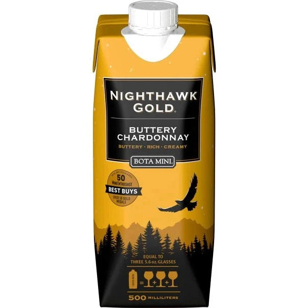 Bota Mini Nighthawk Gold Chardonnay Tetra