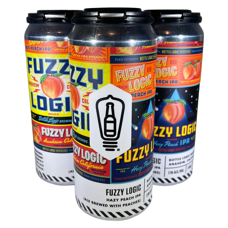 Bottle Logic Fuzzy Logic Peach IPA