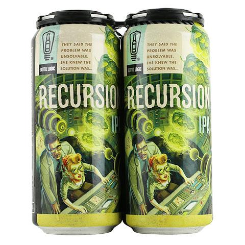 Bottle Logic Recursion IPA  4pk Cn