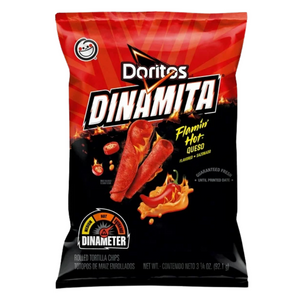 Frito Lay Doritos Dinamita Flamin Hot Queso
