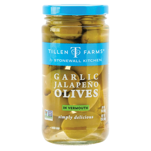 Tillen Farms Garlic Jalapeno Olives
