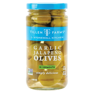 Tillen Farms Garlic Jalapeno Olives
