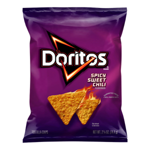 Frito Lay Doritos Tortilla Chips Spicy Sweet Chili 2.625oz