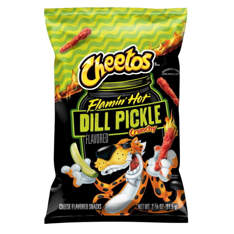 Cheetos Crunchy Cheese Flamin Hot Dill Pickle 2.875oz
