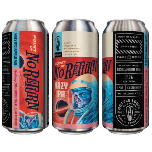 Bottle Logic Point Of No Return Hazy IPA Seasonal