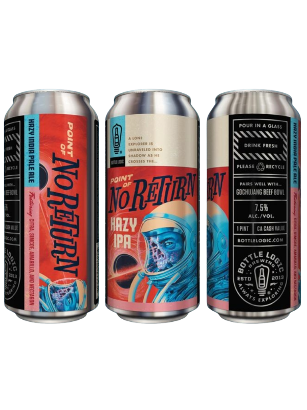 Bottle Logic Point Of No Return Hazy IPA Seasonal