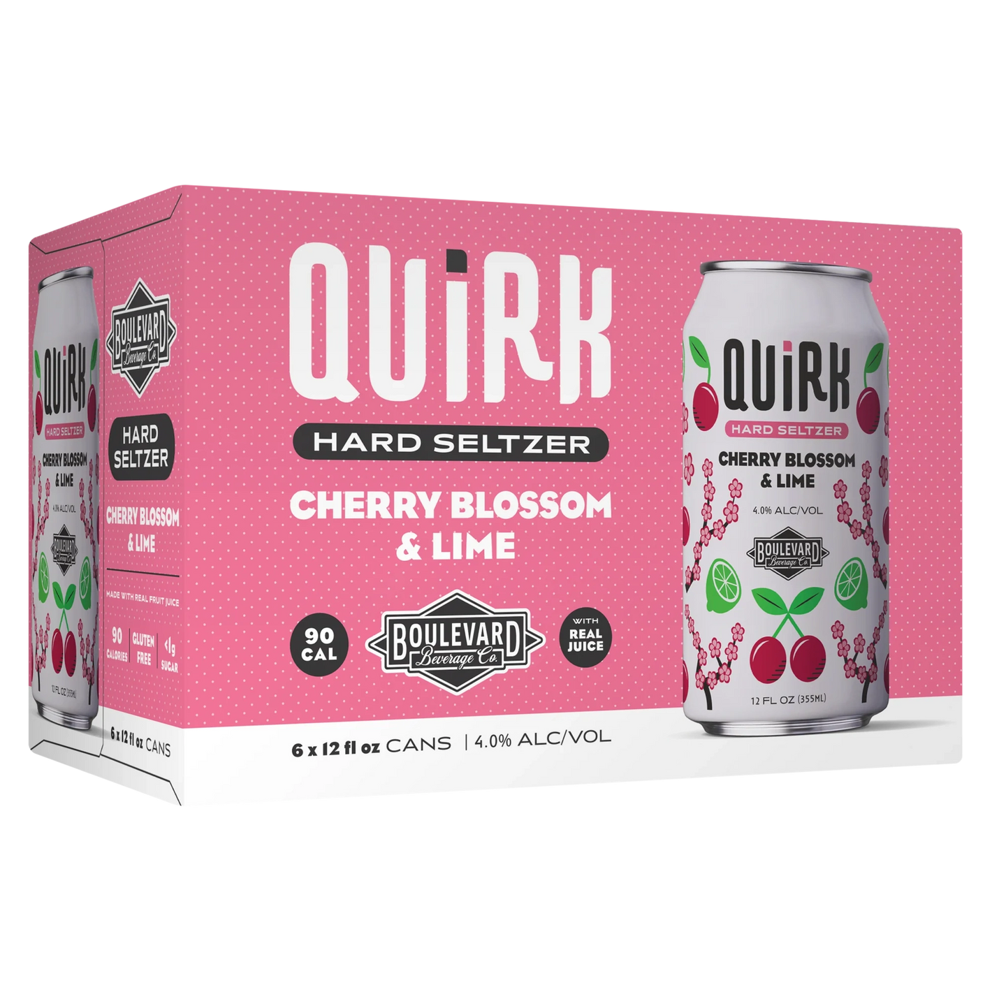 Boulevard Quirk Cherry Blossom  6pk Cn