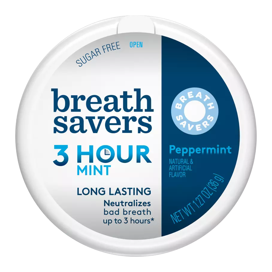 Breath Savers 3 Hour Peppermint 1.27oz