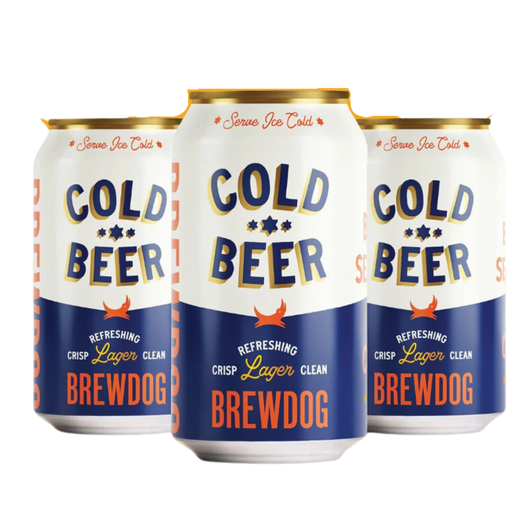 Brew Dog Cold Beer American Lager