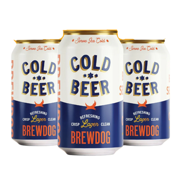 Brew Dog Cold Beer American Lager