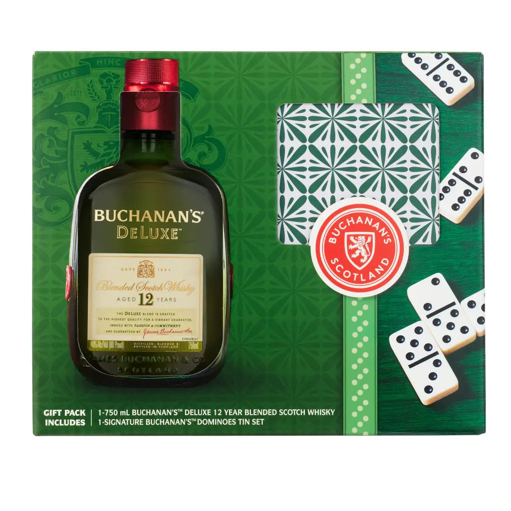 Buchanans Deluxe 12yr Blended Scotch Gift Set