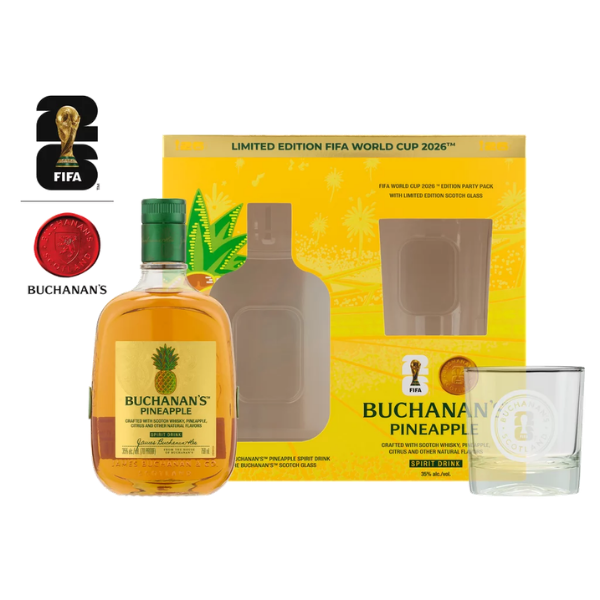 Buchanans Pineapple FIFA 2026 Wolrd Cup Gift Set