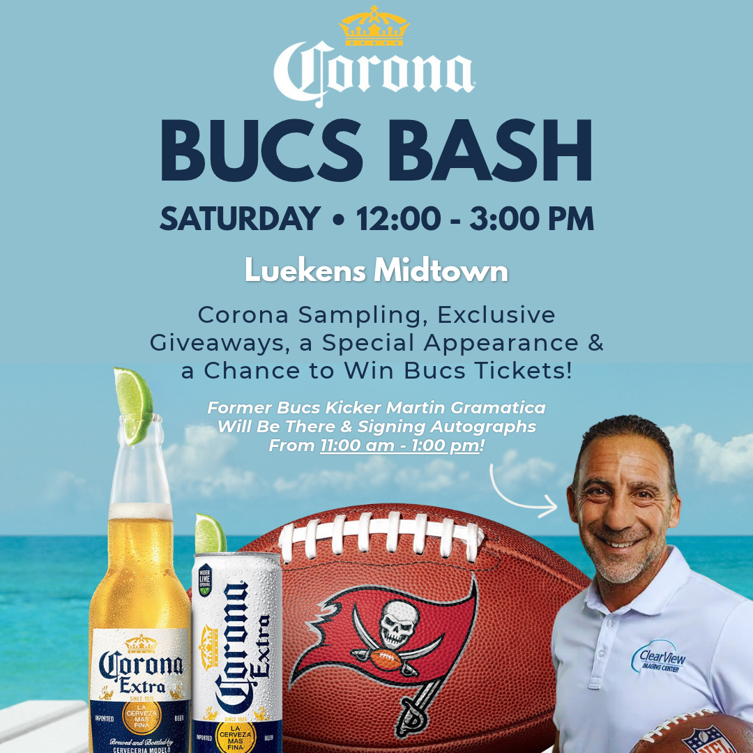 Luekens x Corona Bucs Bash Tailgate🏈🍻