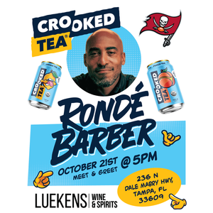 Ronde Barber x Crooked Tea Signing and Meet & Greet