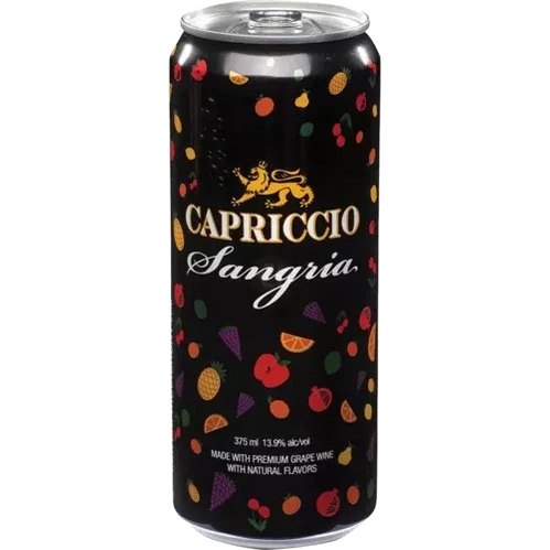 Capriccio Bubbly Red Blend Sangria 355ml Sng Can