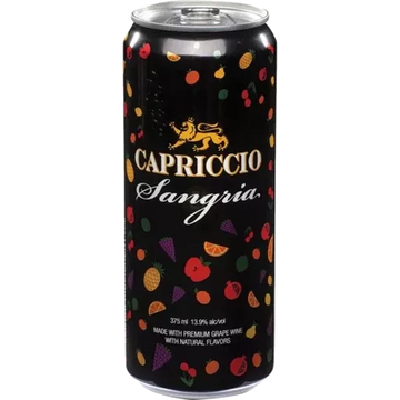 Capriccio Bubbly Red Blend Sangria 355ml Sng Can