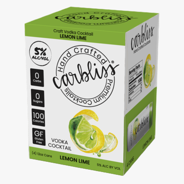 Carbliss Vodka Cocktail Lemon Lime
